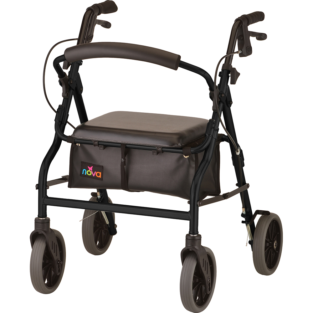 Click to view ZOOM 20 ROLLING WALKER BLACK